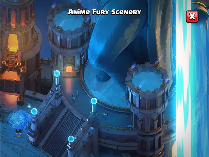 Scene 03 - Anime Fury Scenery in June 2026 Season - Clash of Clans