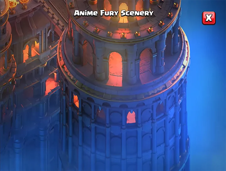Scene 06 - Anime Fury Scenery in June 2026 Season - Clash of Clans