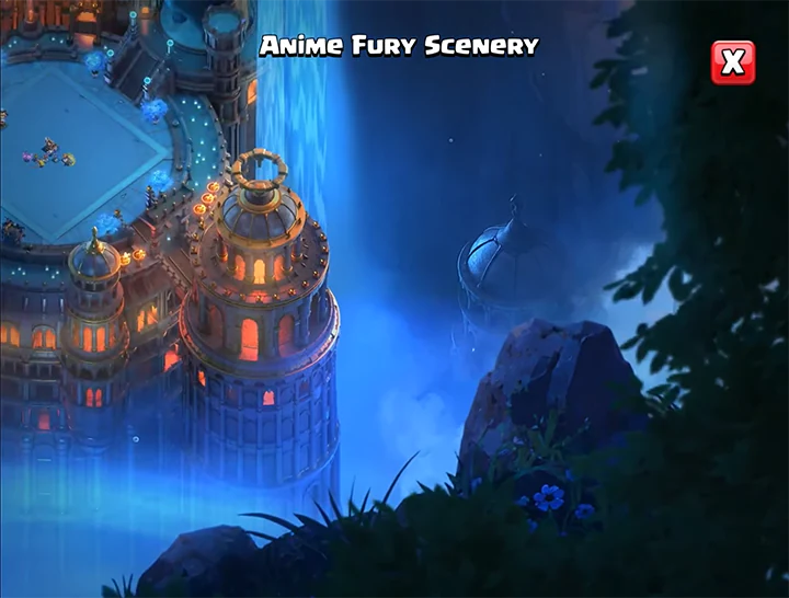 Scene 07 - Anime Fury Scenery in June 2026 Season - Clash of Clans
