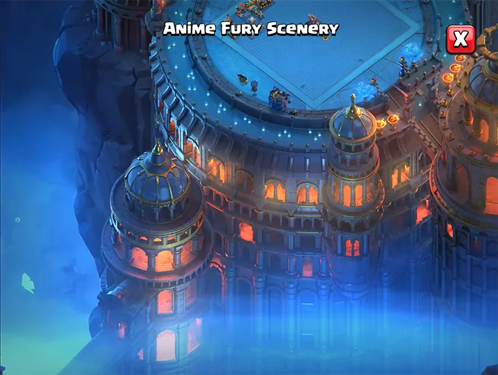 Scene 08 - Anime Fury Scenery in June 2026 Season - Clash of Clans