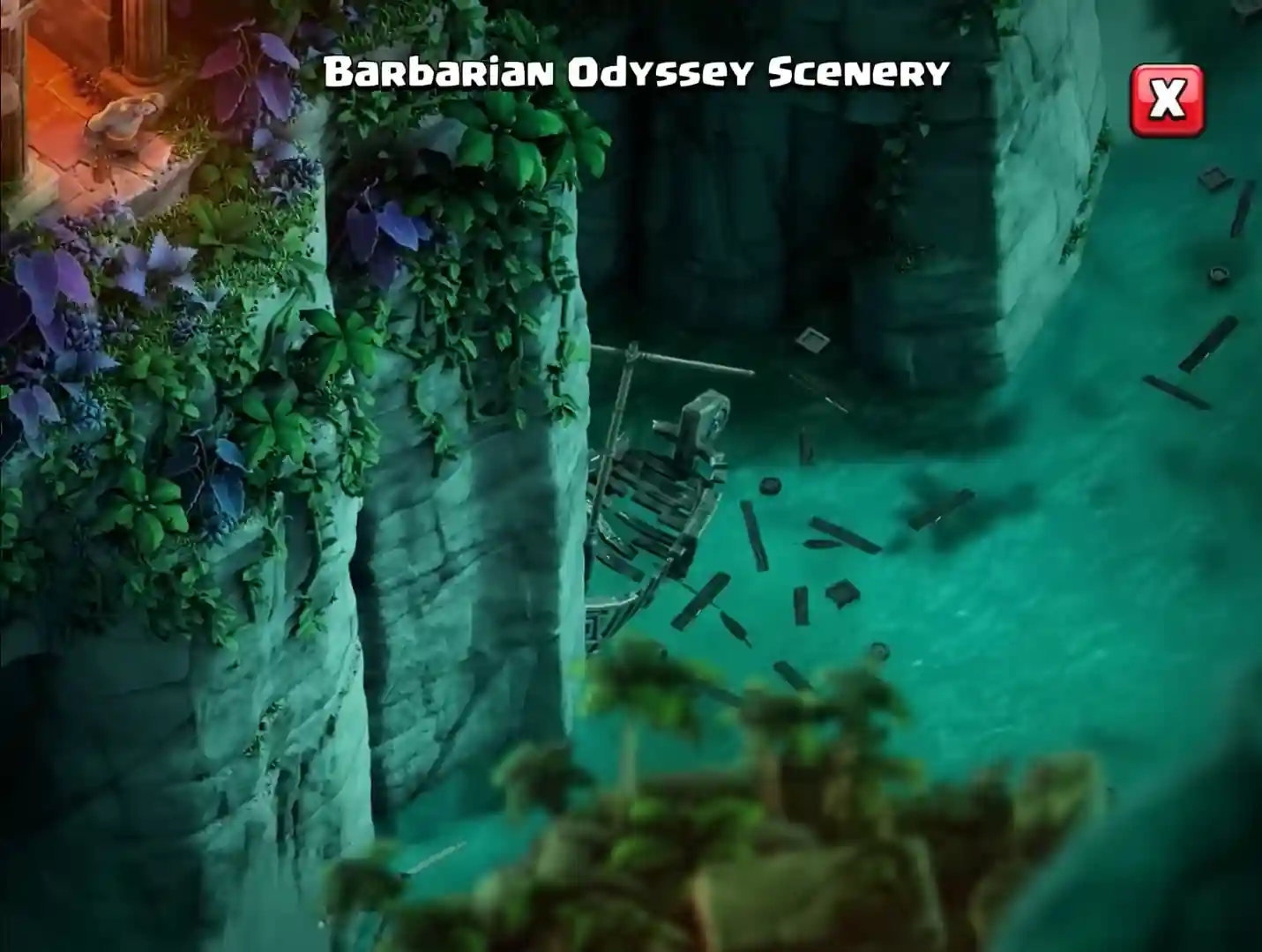Barbarian Odyssey Scenery 06 - Season July 2026 - Clash of Clans