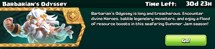 New Barbarian Odyssey Season July 2026 Starts in Clash of Clans