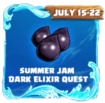 Summer Jam Dark Elixir Quest - Barbarian Odyssey Season July 2026 - Clash of Clans