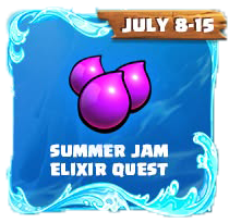 Summer Jam Elixir Quest - Barbarian Odyssey Season July 2026 - Clash of Clans