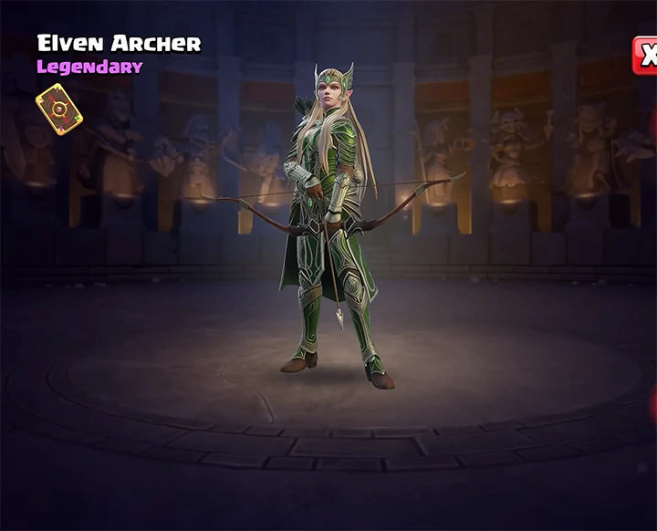 Elven Archer - Skin for Archer Queen in The Awesome Quset Season August 2026 - Clash of Clans