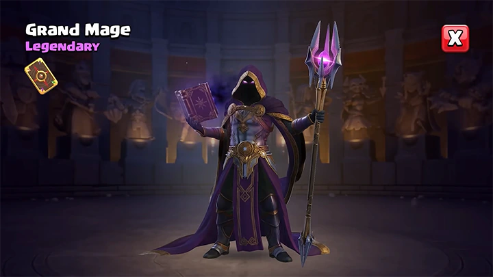 Grand Mage - Skin for Grand Warden in The Awesome Quset Season August 2026 - Clash of Clans