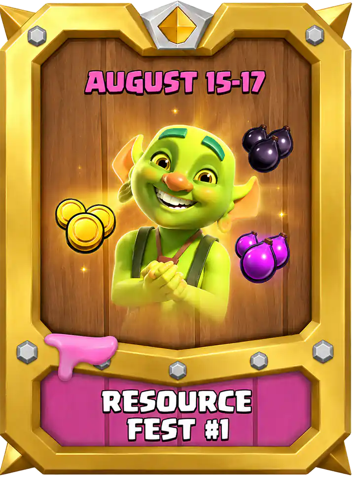 Resource Fest #1 August 2026 - Clash of Clans