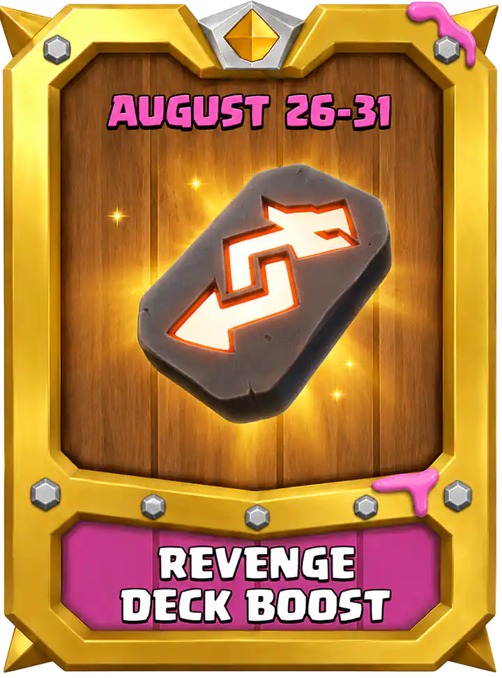 Revenge Deck Boost August 2026 - Clash of Clans