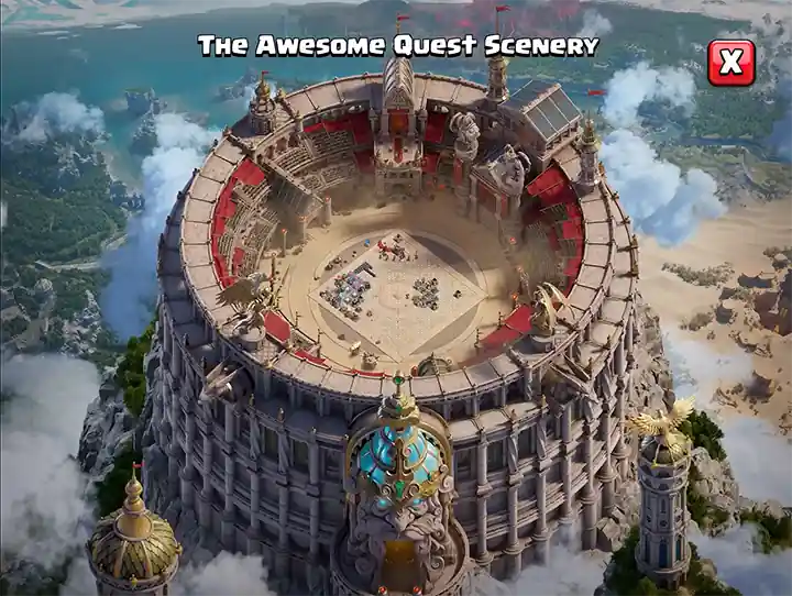 The Awesome Quest Scenery 02 - August 2026 - Clash of Clans
